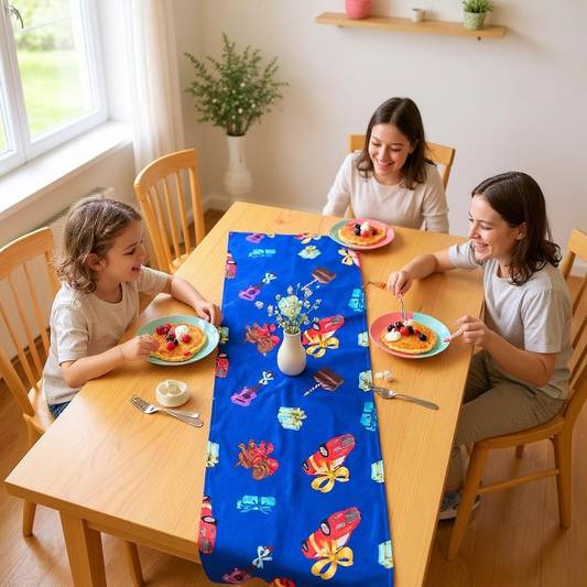 Big Boy Toys Birthday Table Runner