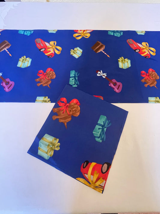 Anghild's Table napkin Big Boy Toys Birthday Cotton Napkins set of 4