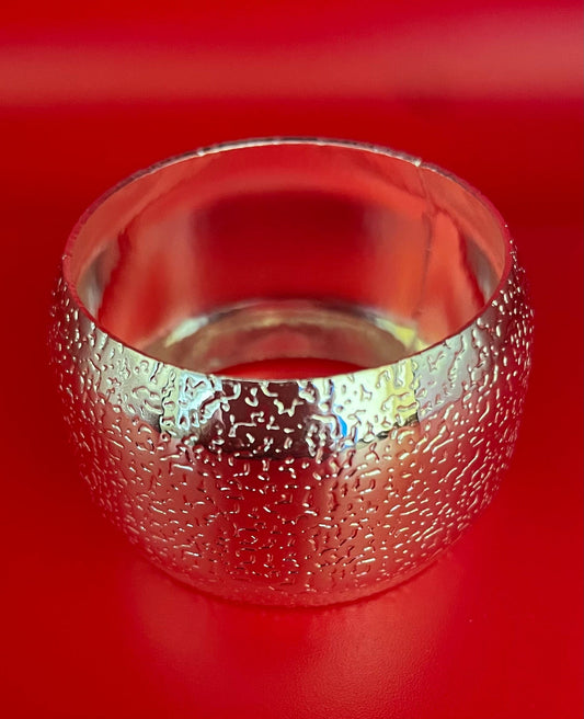 Anghild's Table Napkin rings Crackle Napkin Rings set of 6 Crackle Napkin Rings set of 6