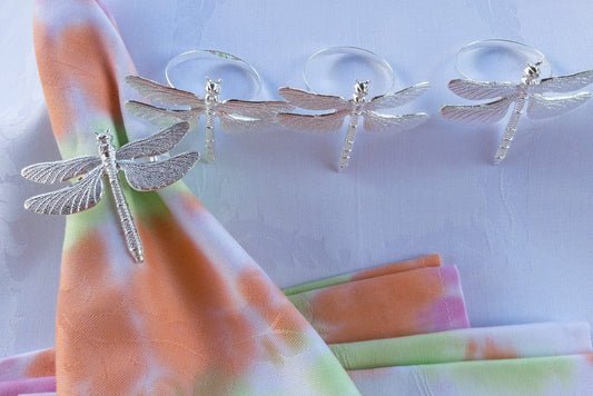 Anghild's Table Napkin rings Dragonfly Napkin Rings set of 6
