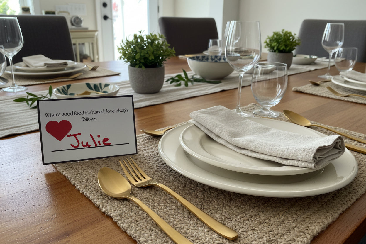 Valentine Placecard Download