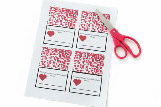 Valentine Placecard Download