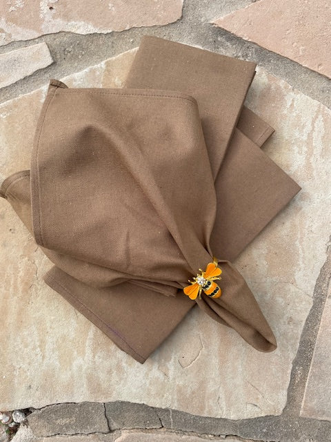 Earthy Brown Napkins