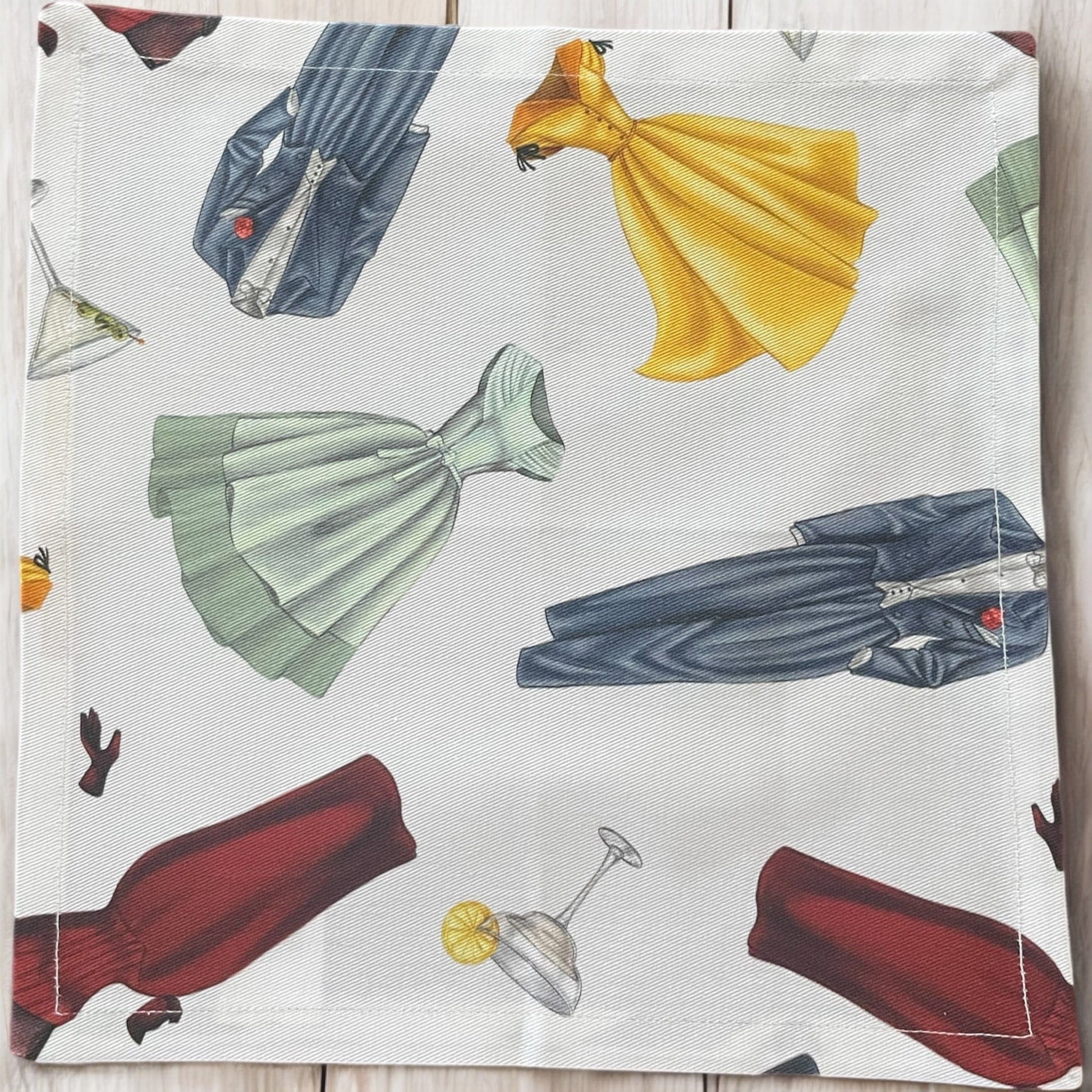 Anghild's Table Retro 50s Cocktail Party Cocktail Napkins set of 4